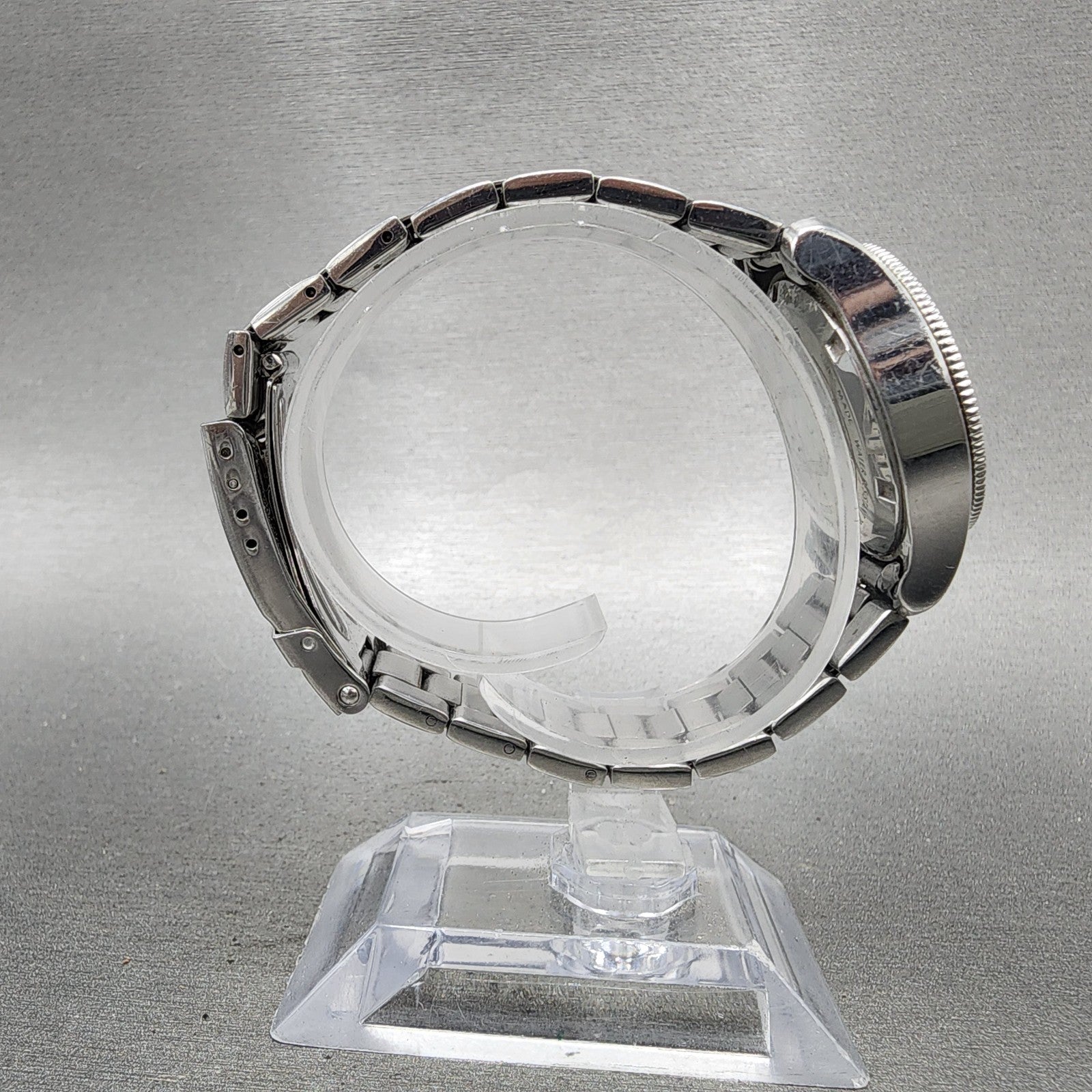 Wenger Battalion Dive Watch Women 31mm Blue Dial Silver Tone Date Round New Batt8