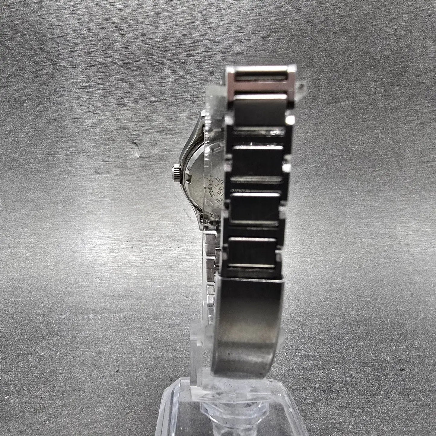 Seiko Automatic Watch Women 29mm Green Dial Silver Tone Daydate 2206-0440 PARTS!8