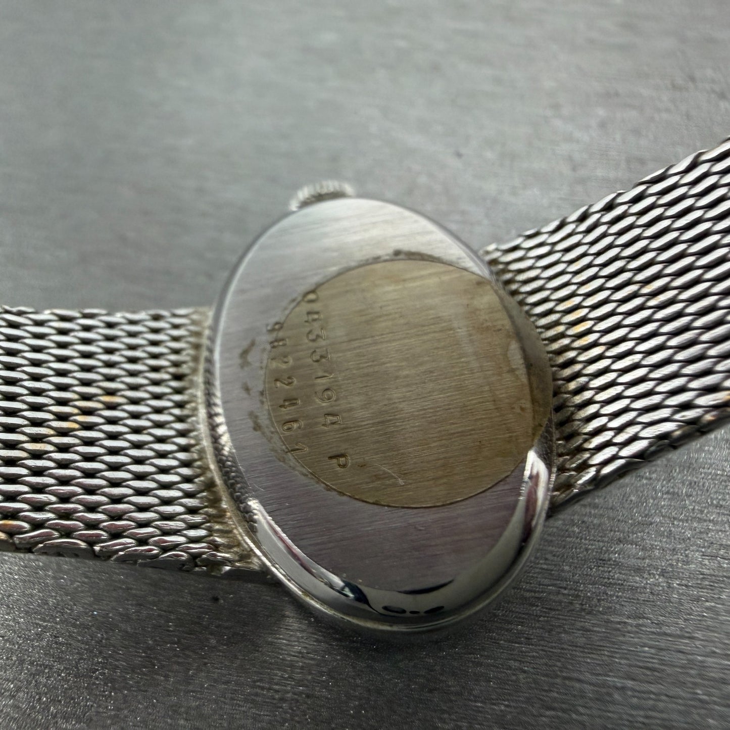 Certina Watch Women 25mm Silver Dial Silver Tone Manaul Wind Oval Runs VTG9