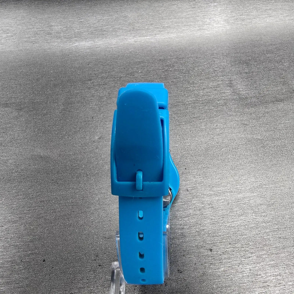 Swatch Lady Cyan Watch Women 25mm Blue Dial Blue Round LS112 New Battery VTG8