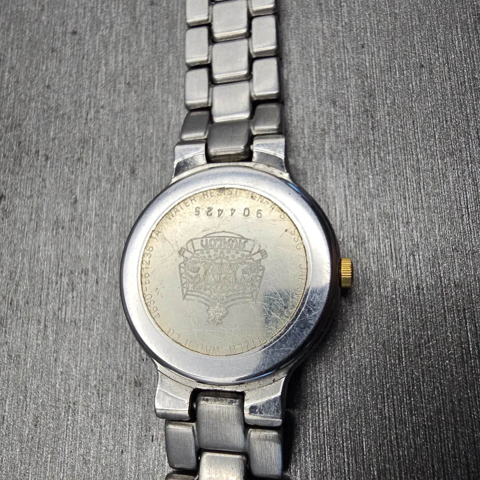 Citizen Avalon Watch Women 23mm Ivory Dial Two Tone Round 4630-E61236 New Batt10