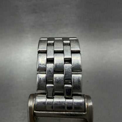 Bulova Tank Watch Women 22mm White Dial Silver Tone Rectangle 96L006 New Battery4
