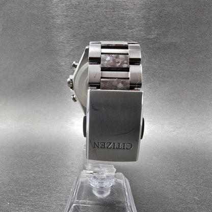 Citizen Attesa Eco-Drive Satellite Wave GPS Platinum Shine Watch Men7