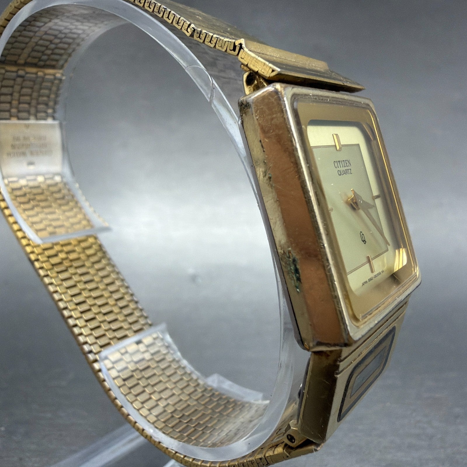 Citizen CQ Watch Men 25mm Champagne Dial Gold Tone 8962-084942 PARTS4