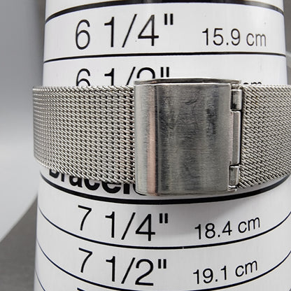 Seiko Chariot Watch Men 33mm White Woven Dial Steel Manual Wind 22200180 PARTS11