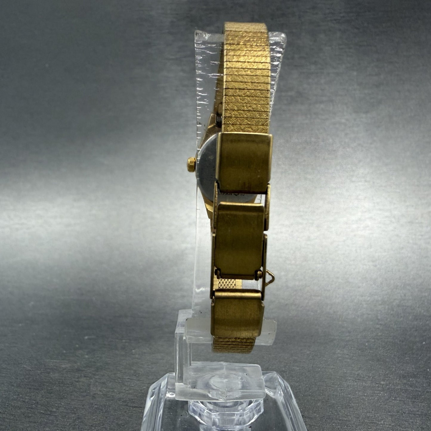 Citizen CQ Watch Women 17mm Champagne Dial Gold Tone 3220-324099 New Battery7