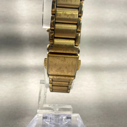 Seiko Watch Women 23mm White Dial Gold Tone Round 1F21-0C00 New Battery Vintage7