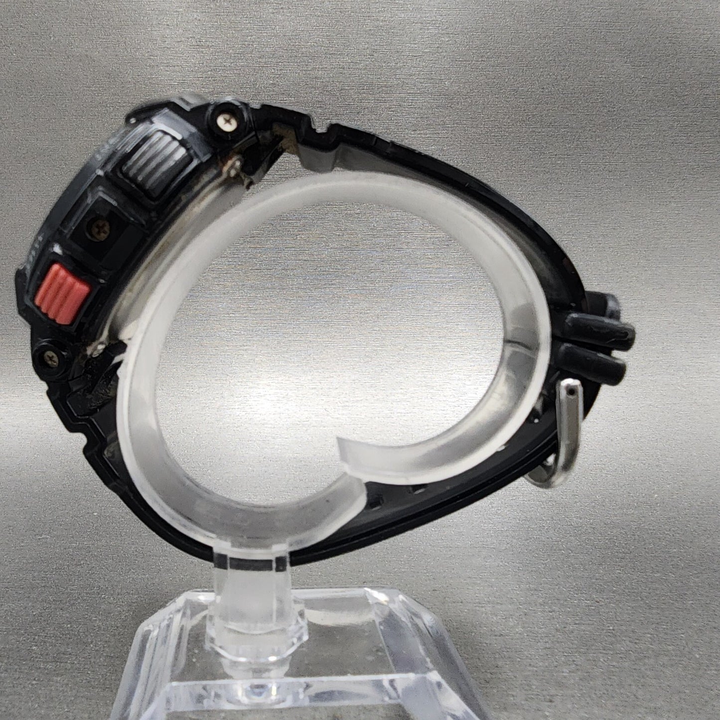 Casio babyG Watch Women 44mm Black Dial Black Tone Round BGA190 New Battery6