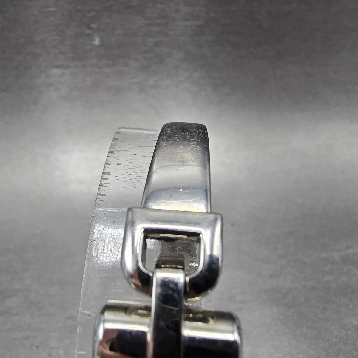 Movado Vivo Tank Watch Women 14mm Black Dial Steel Rectangle 84 H5 1410 New Batt4