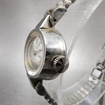 Seiko Birdie Special Watch Women 19mm Silver Dial Stainless Steel Manual Runs2
