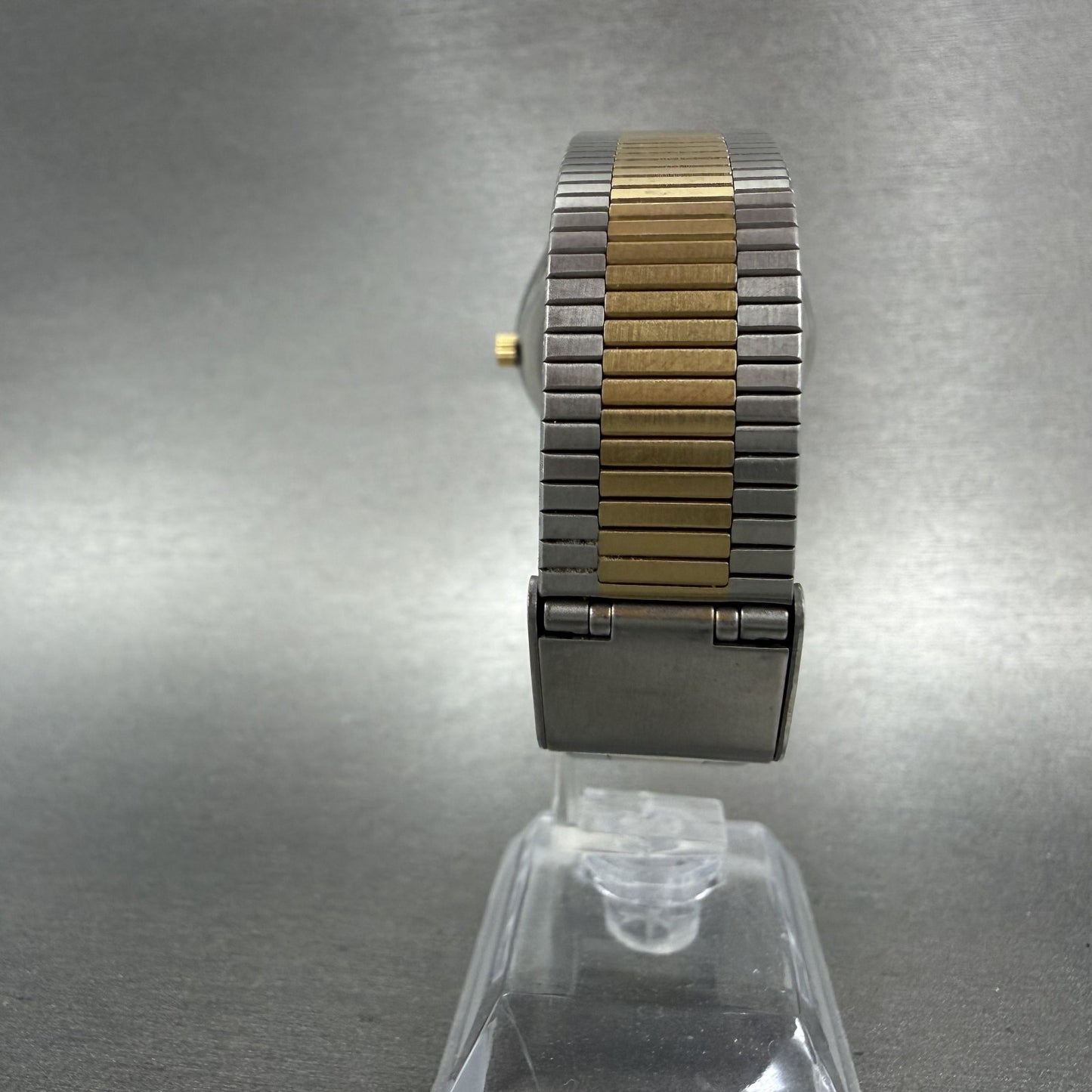 Longines QWR Watch Men 33mm Champagne Dial Two Tone  Date PARTS8