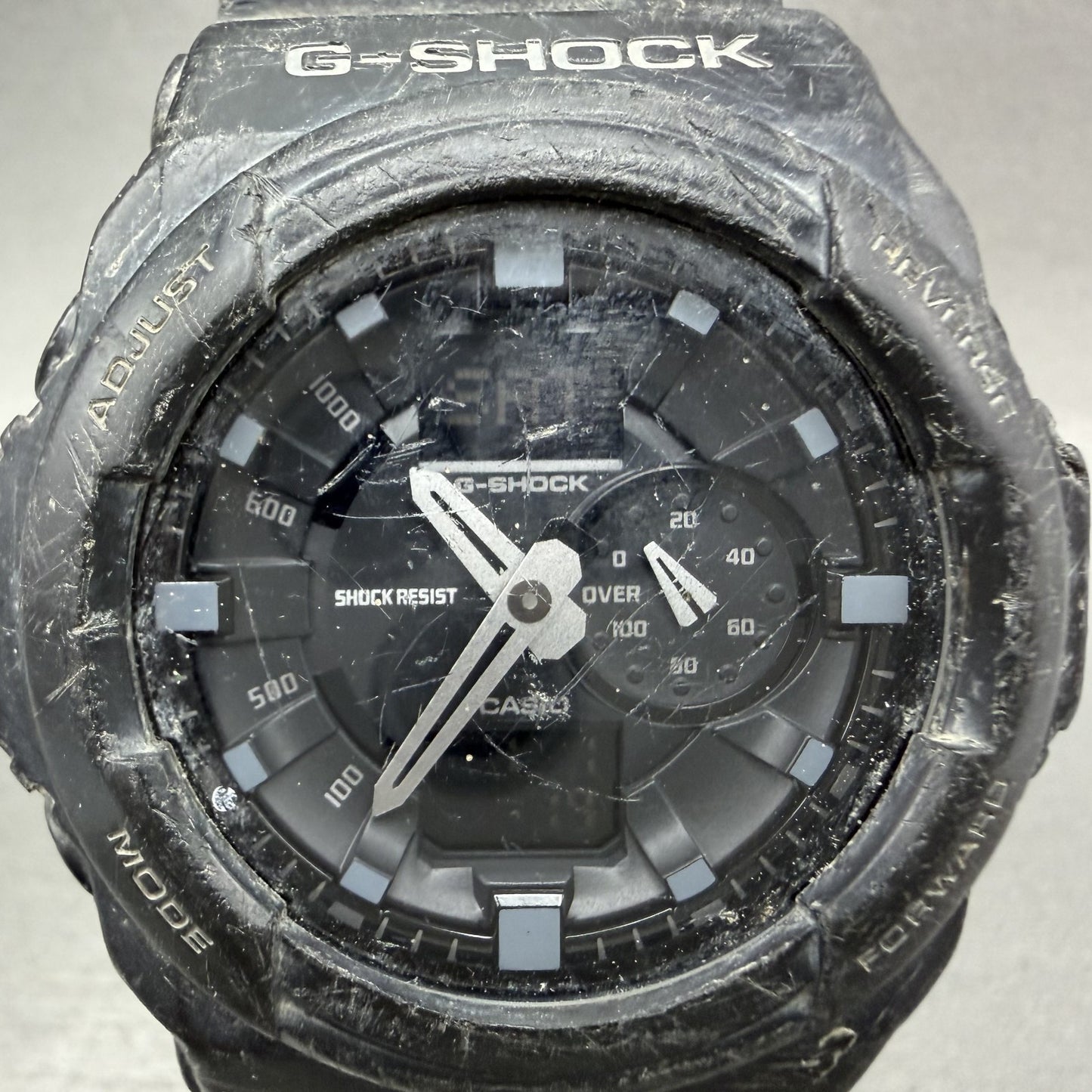 Casio GShock GA150 Watch Men 53mm Black Analog Digital Alarm Chrono Newbat ABC1