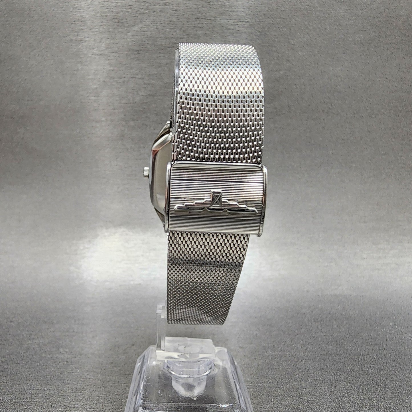 Longines Tank Watch Men 32mm Silver Dial Steel Automatic 30261 Works VTG7