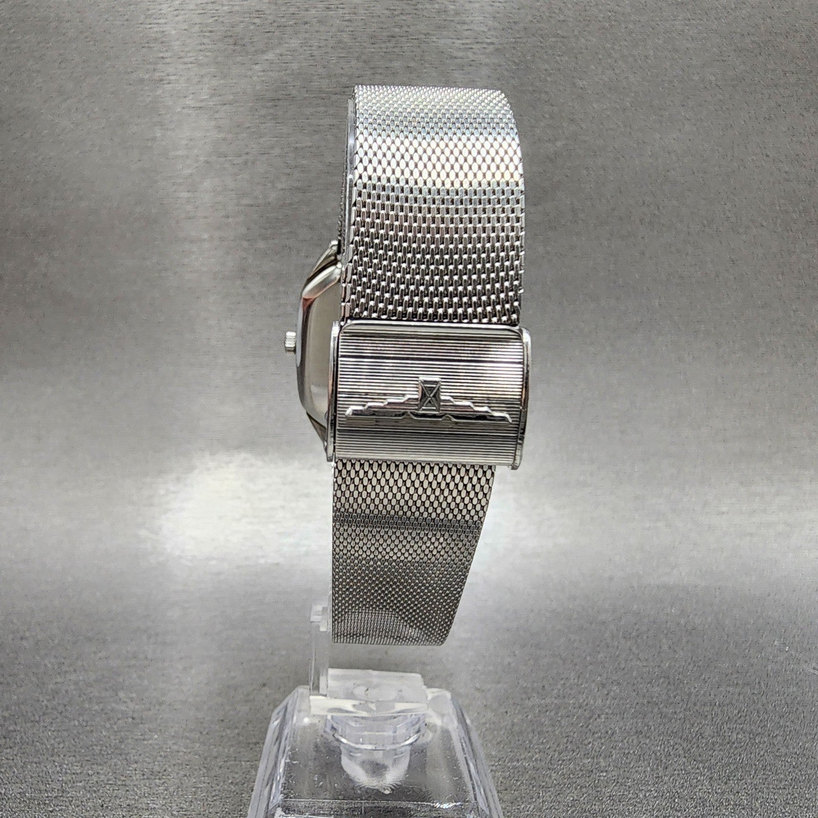 Longines Tank Watch Men 32mm Silver Dial Steel Automatic 30261 Works VTG7
