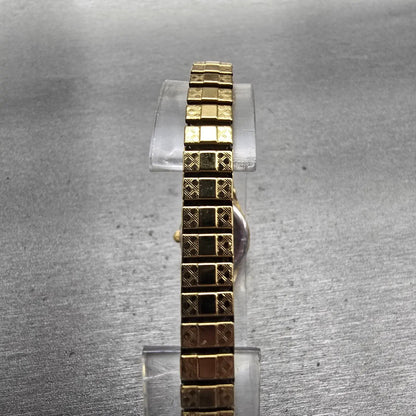 Citizen Watch Women 17mm Champagne Dial Gold Tone Oval 5920-S96494 New Battery7