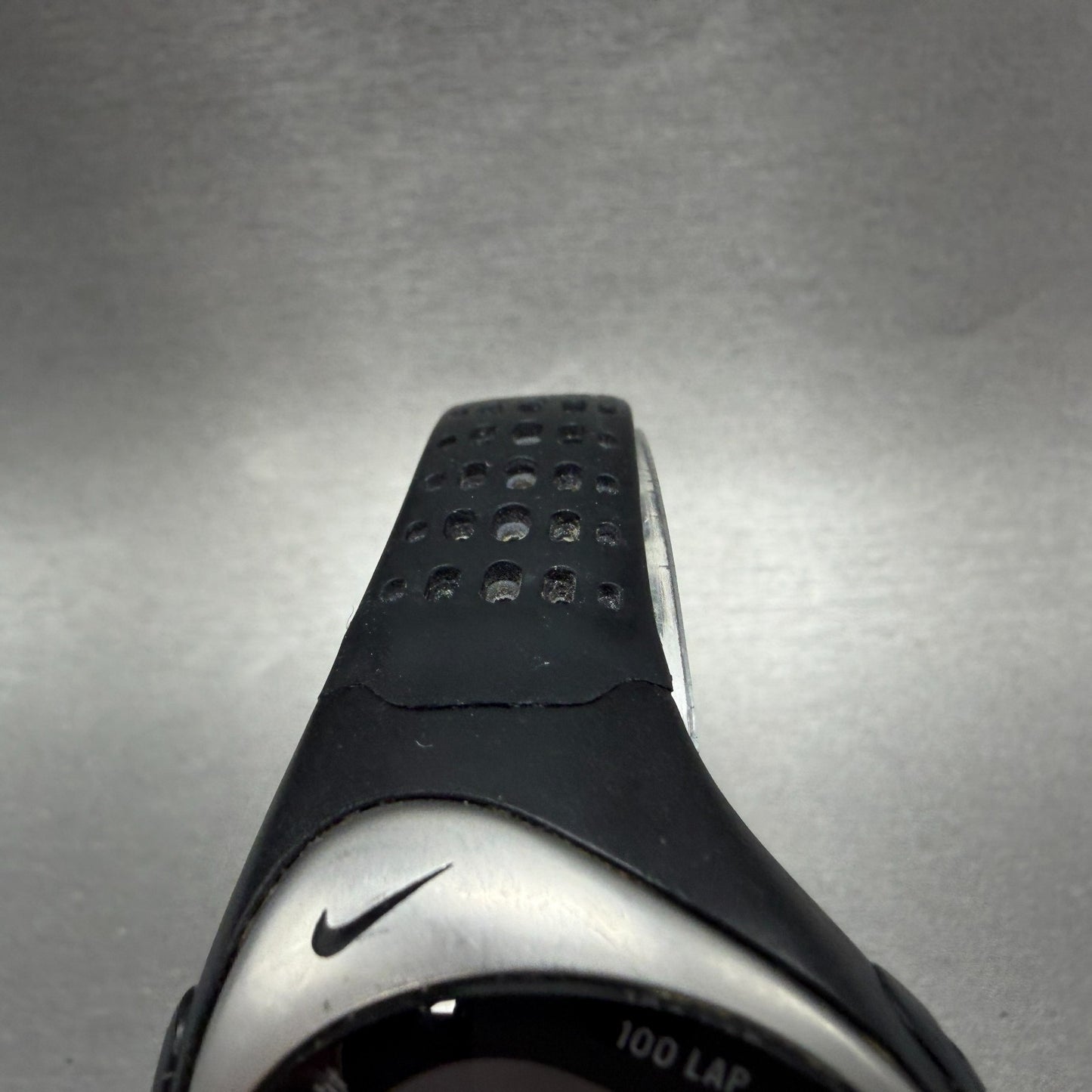Nike Triax Bowerman Watch Women 42mm Black Silver Chronograph New Battery4