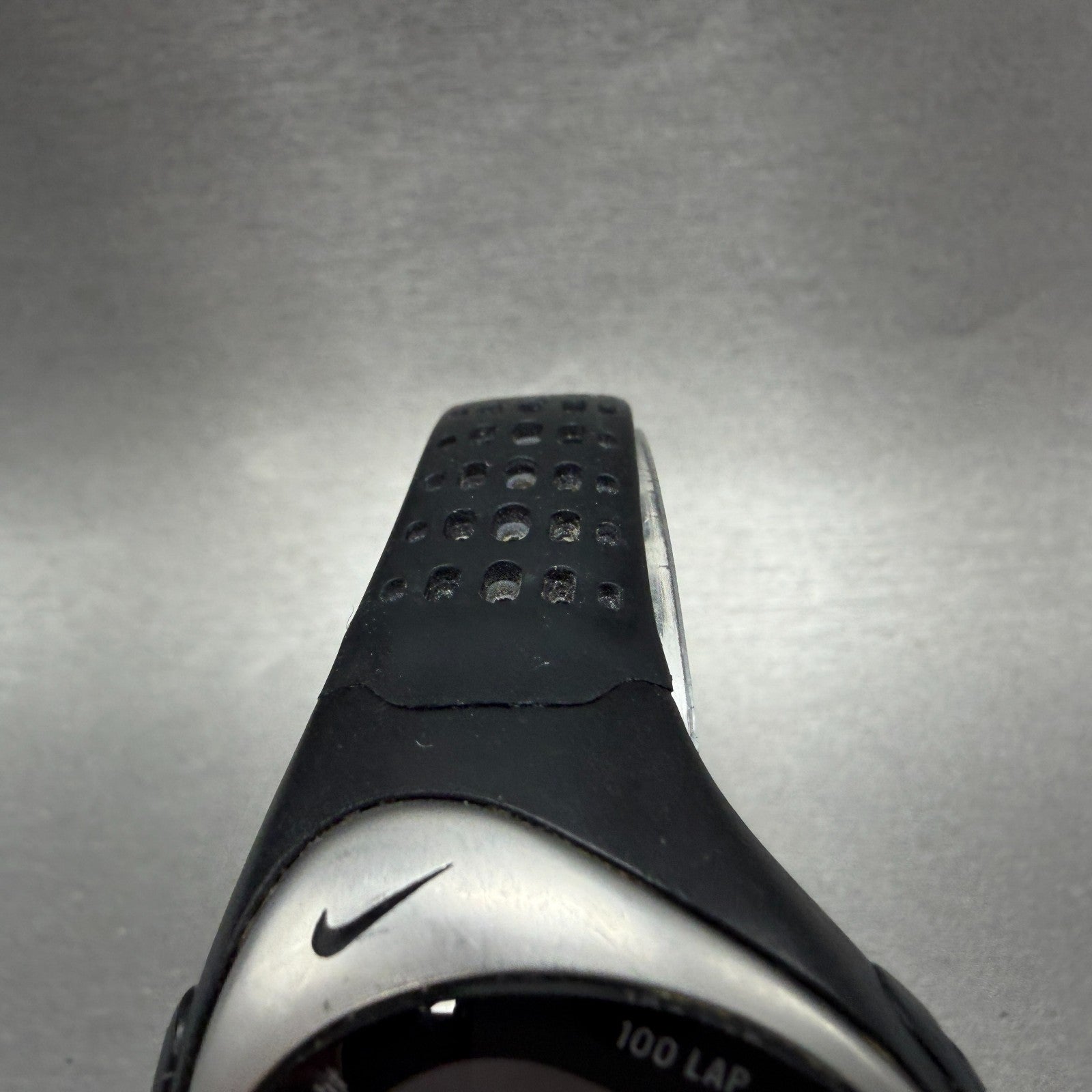 Nike Triax Bowerman Watch Women 42mm Black Silver Chronograph New Battery4