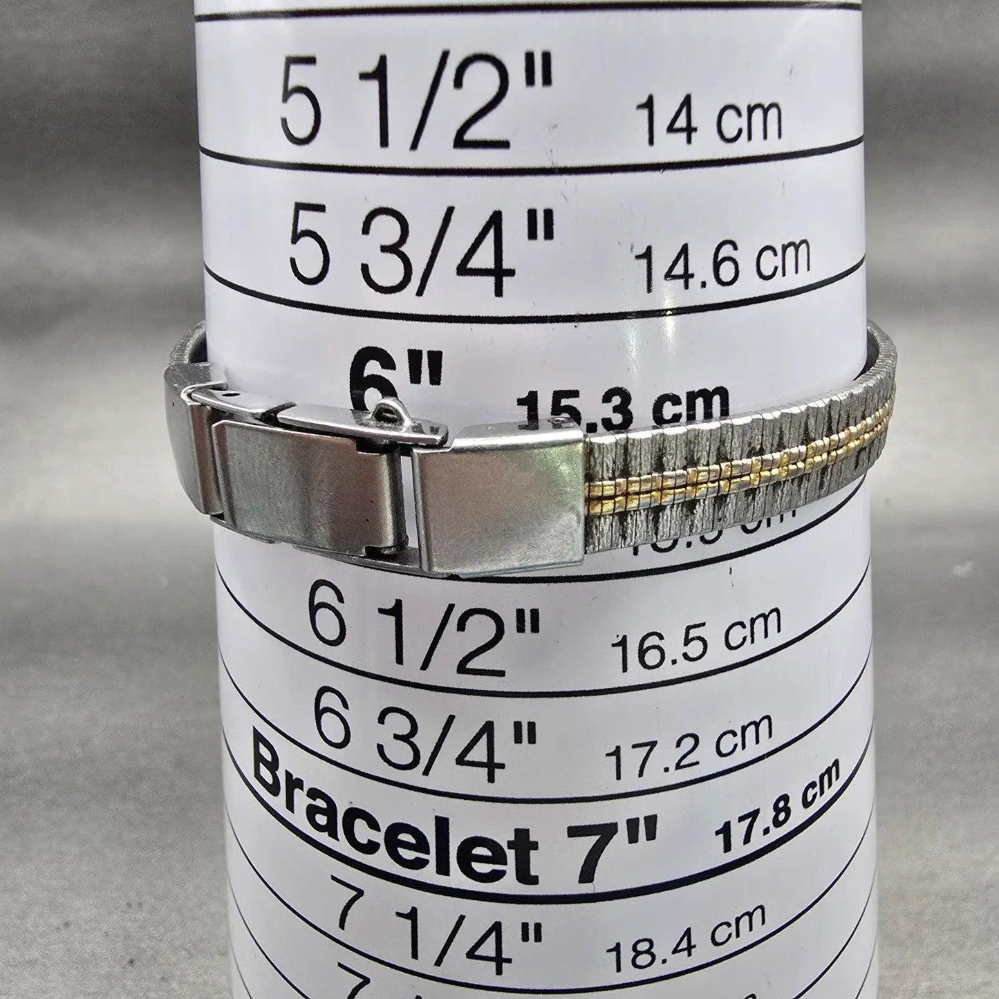 Seiko Watch Women 13mm White Dial Two Tone Rectangle 2E20-6319 New Battery VTG9