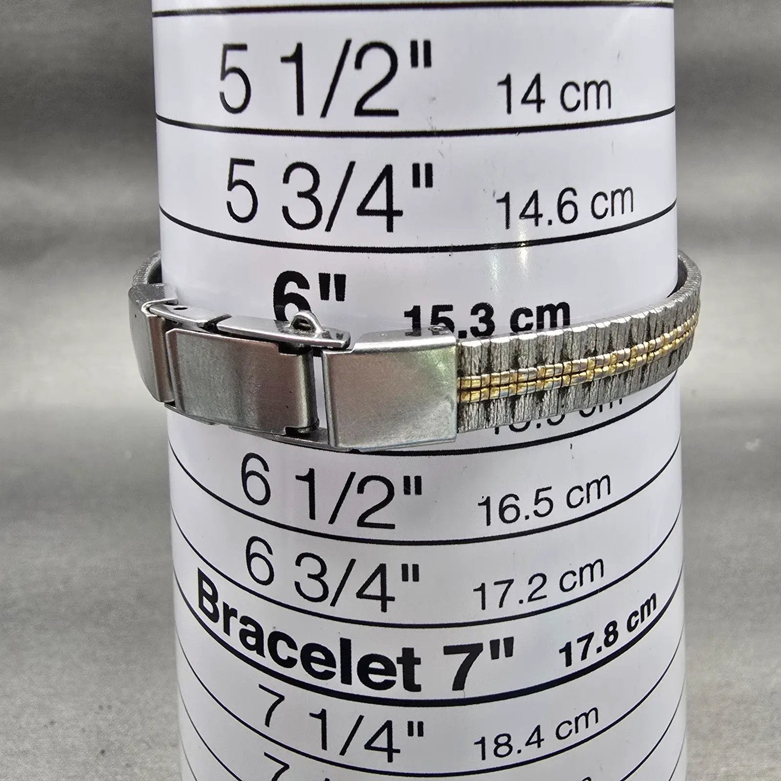 Seiko Watch Women 13mm White Dial Two Tone Rectangle 2E20-6319 New Battery VTG9