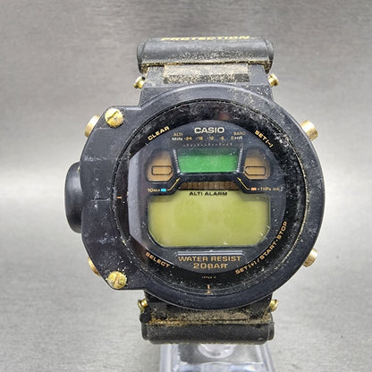 Casio GShock DW6700 Watch Men 46mm Digital Black Tone Round PARTS0