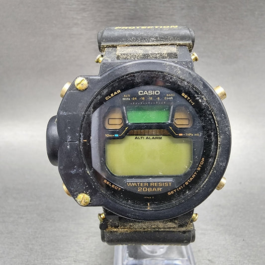 Casio GShock DW6700 Watch Men 46mm Digital Black Tone Round PARTS0