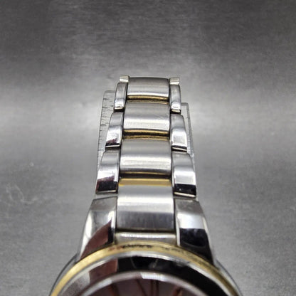 Citizen Eco-Drive Xc Watch Women 26mm MOP Dial Two Tone E011-T010580 Round Runs4