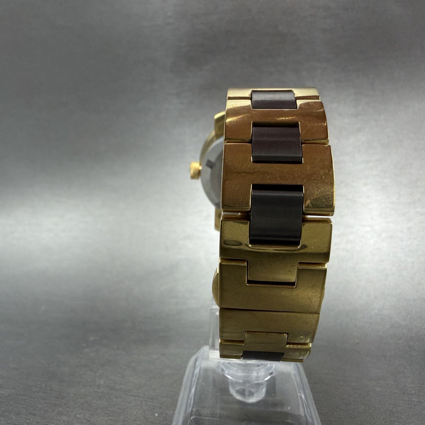Movado Bold Watch Women 36mm Black Dial Two Tone Round 3600338 New Battery7