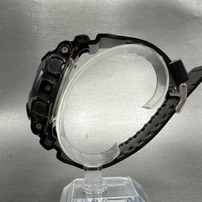 Casio G-Shock GD-110 Watch Men 51mm Black Silver Alarm Chronograph New Battery G6