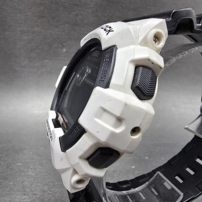 Casio G-Shock GWX-8900B Watch Men 53mm White Black Alarm Chronograph Solar Runs2