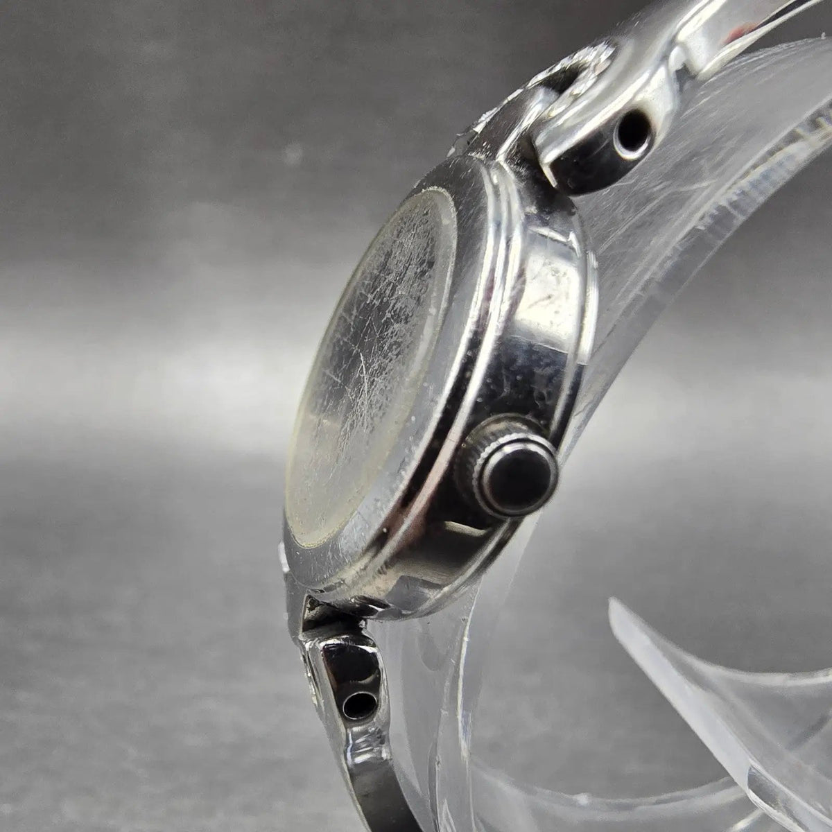 Citizen Eco-Drive Watch Women 23mm Black Dial Silver Tone B023-K006309 Works2