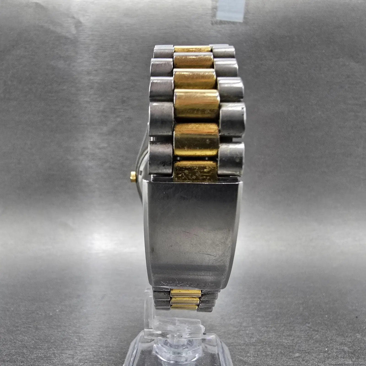 Citizen CQ President Watch Men 35mm Black Two Tone Daydate 6101-915216 PARTS8