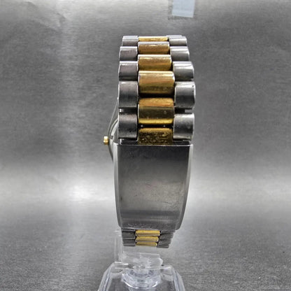 Citizen CQ President Watch Men 35mm Black Two Tone Daydate 6101-915216 PARTS8