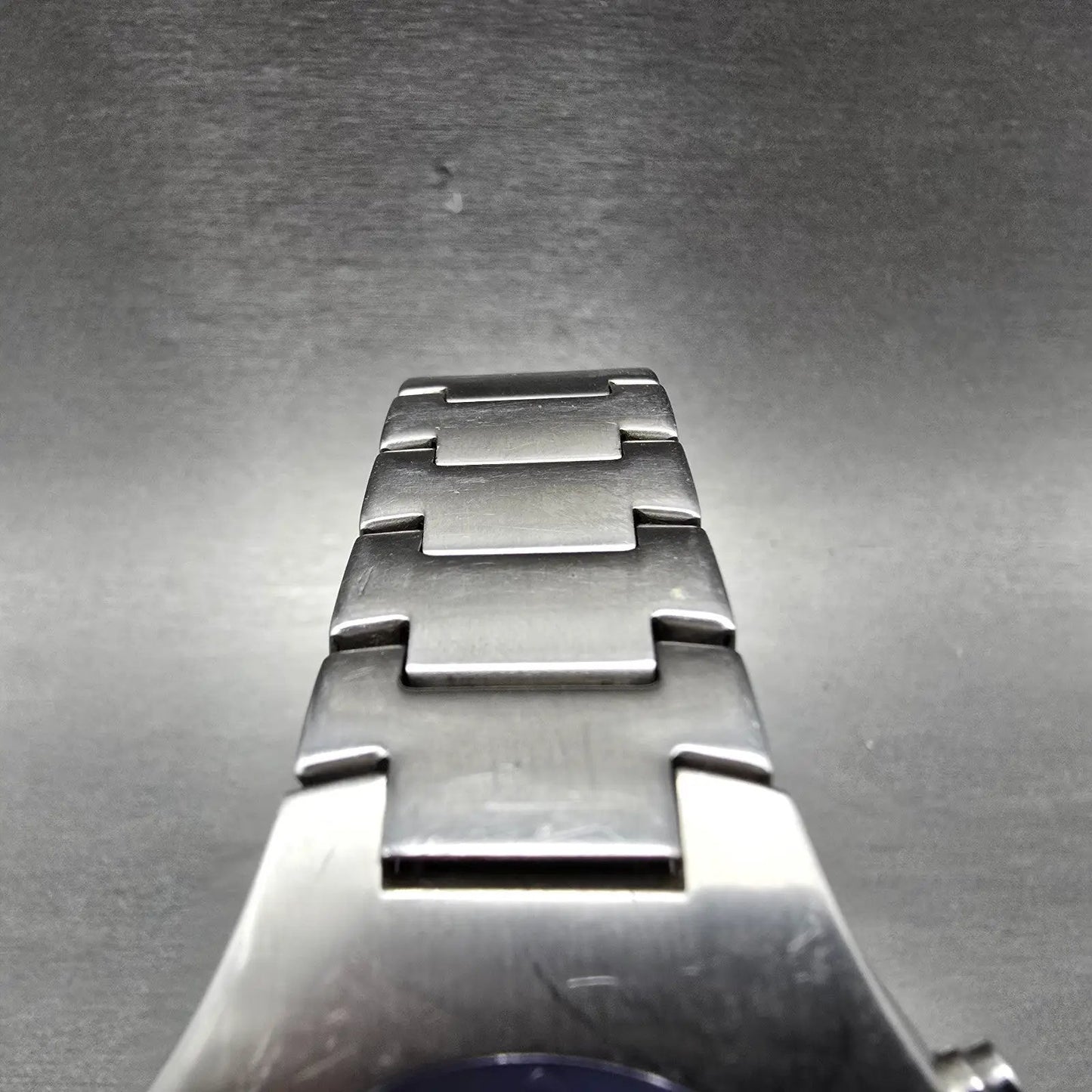Fossil Big Tic Watch Men 41mm Blue Dial Silver Tone Round JR-8051 New Battery4