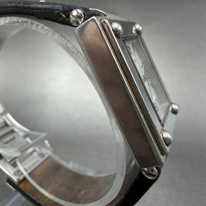 Michael Kors Watch Women 24mm Silver Dial Steel Rectangle MK-4085 New Battery4