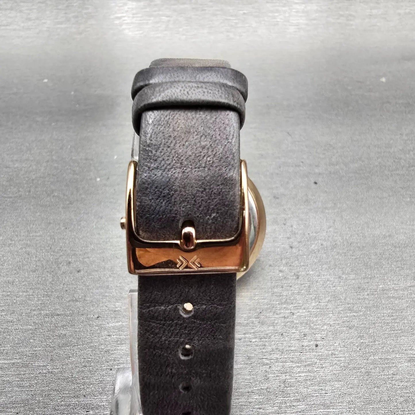 Skagen Ditte Watch Women 36mm Gray Dial Gold Tone Round SKW2216 New Battery7