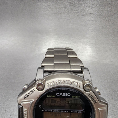 Casio Pro Trek PRT-111 Watch Men 47mm Digital Titanium Thermometer New Battery