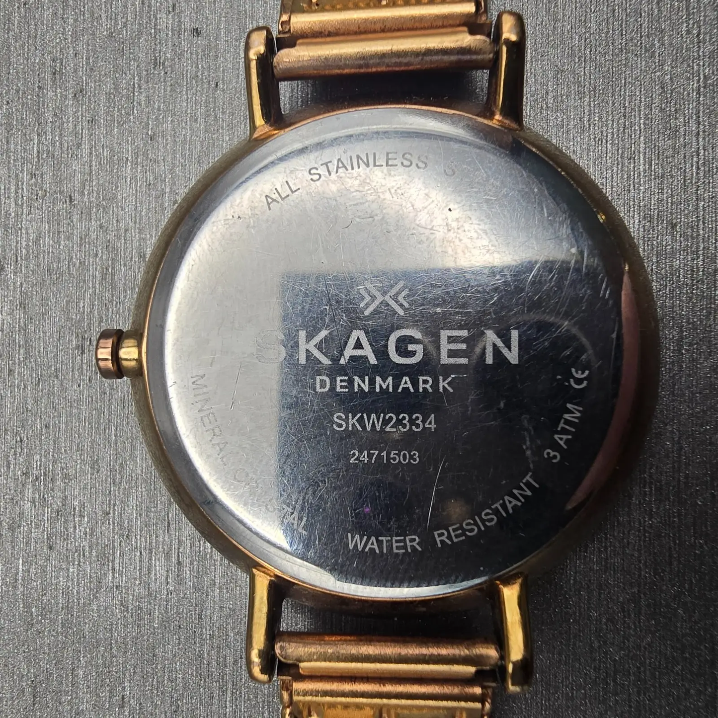 Skagen Ditte Watch Women 36mm Pink Dial Rose Gold Tone Round SKW2334 New Battery10