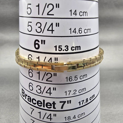 Citizen CQ Watch Women 13mm Champagne Dial Gold Tone 5421-S21389 New Battery VTG9