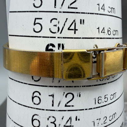 Seiko Watch Women 21mm Champagne Dial Gold Tone Date Round 2A22-0029 New Battery10
