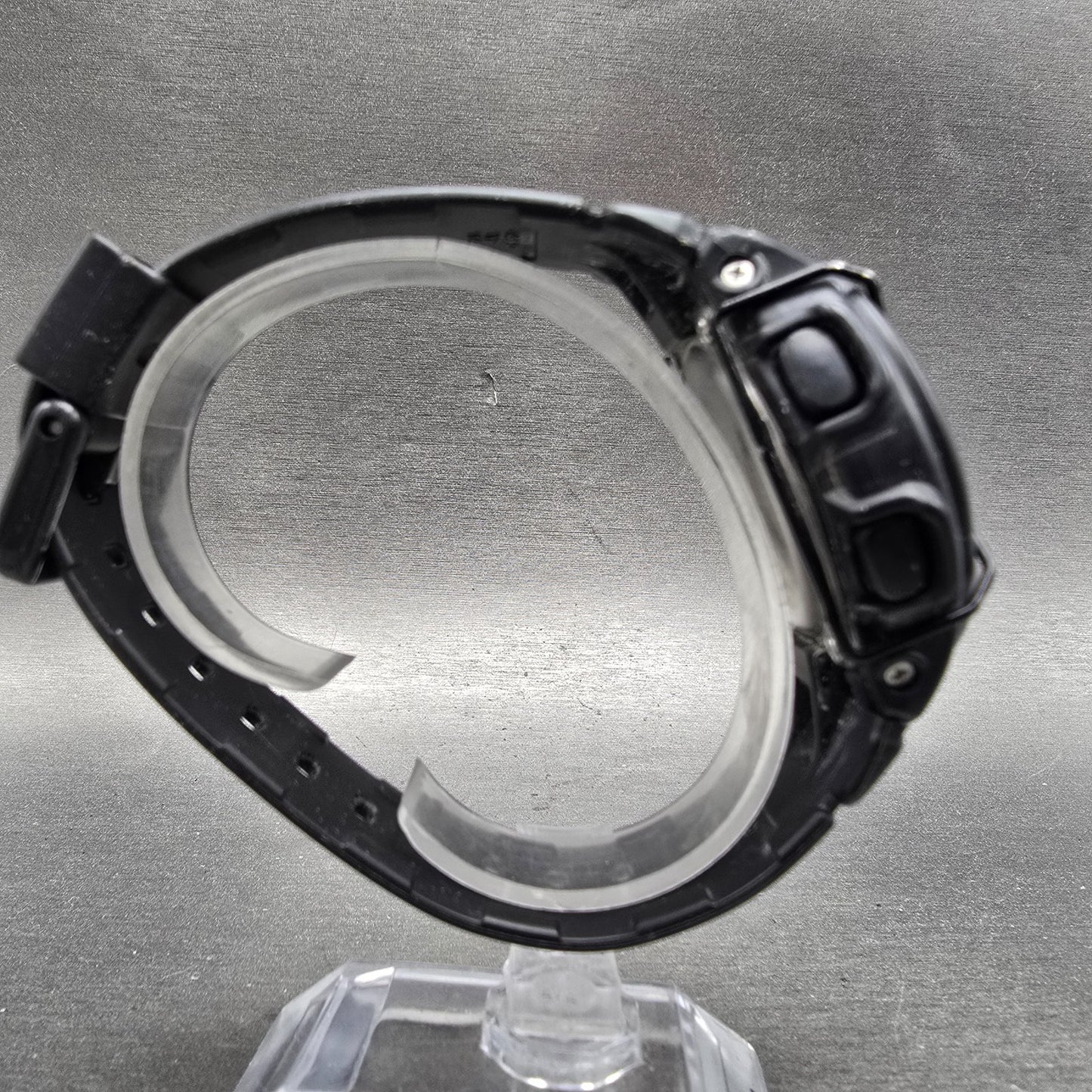Casio Baby-G BG-141 Watch Women 40mm Black Alarm Chronograph Round New Battery8