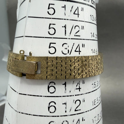 Citizen CQ Watch Women 18mm Champagne Dial Gold Tone Rectangle New Battery10