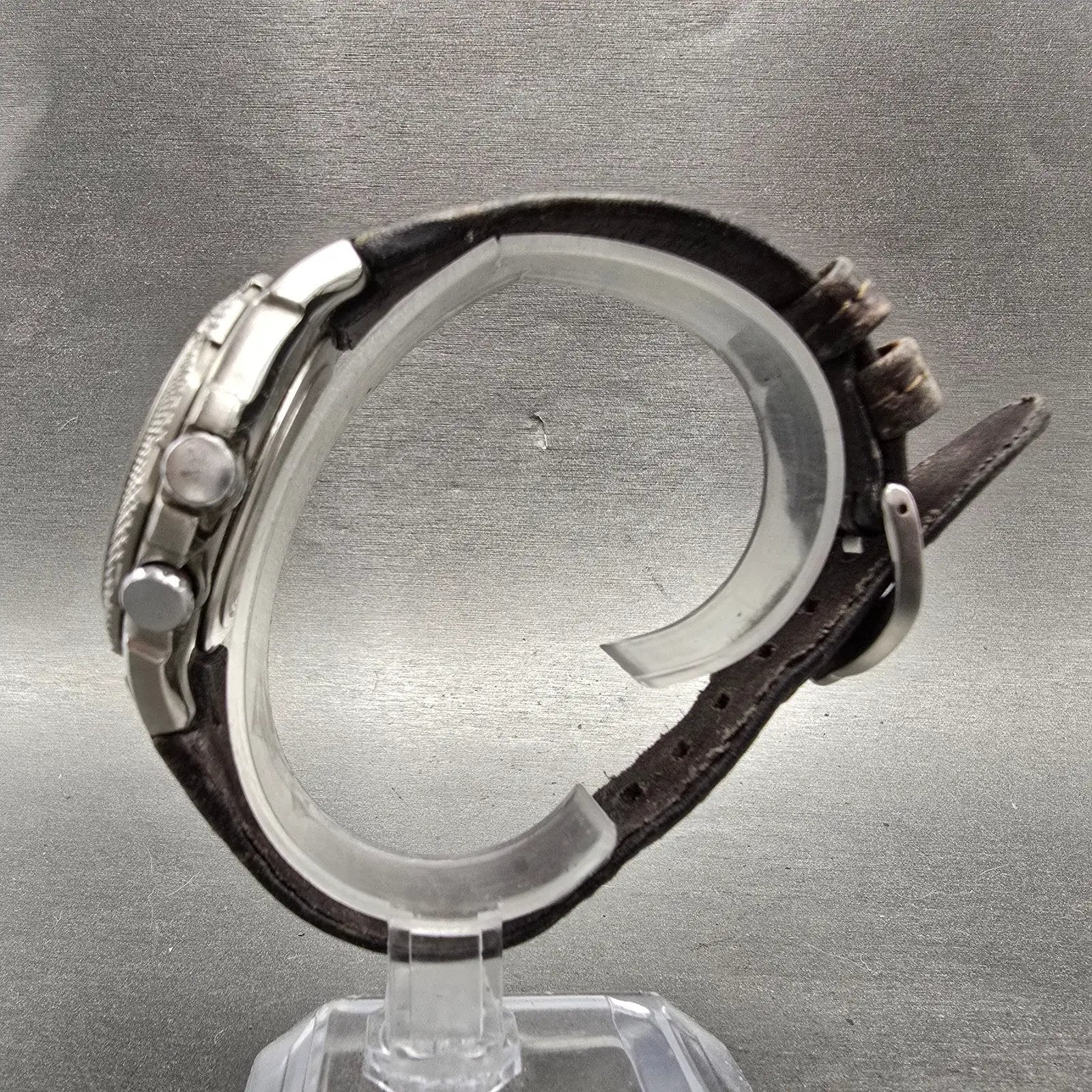 Timex Expedition Watch Men 41mm White Dial Silver Tone Alarm Date New Battery GH6