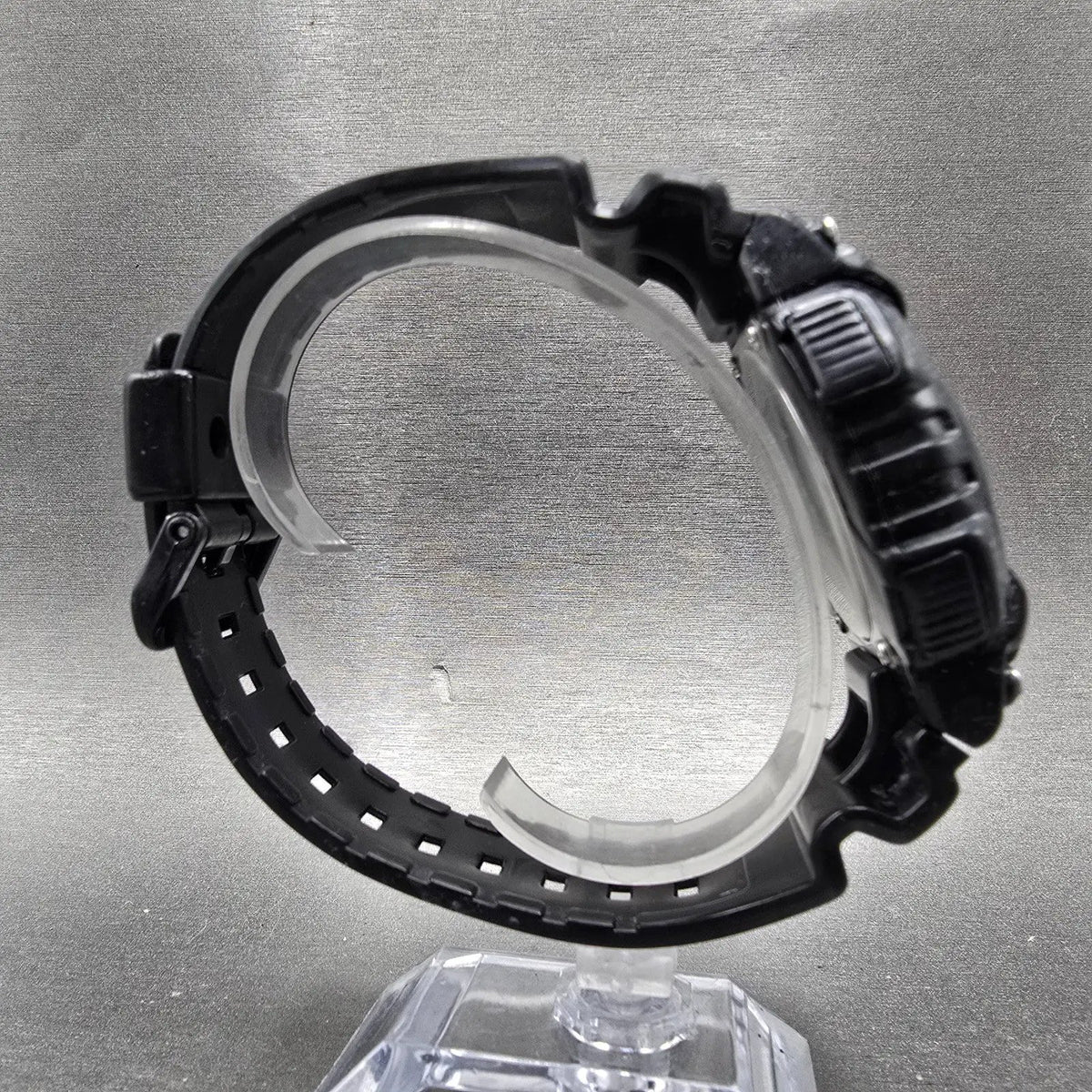 Casio AQ-S810W Watch Men 47mm Black Alarm Chronograph Analog Digital Solar CH8