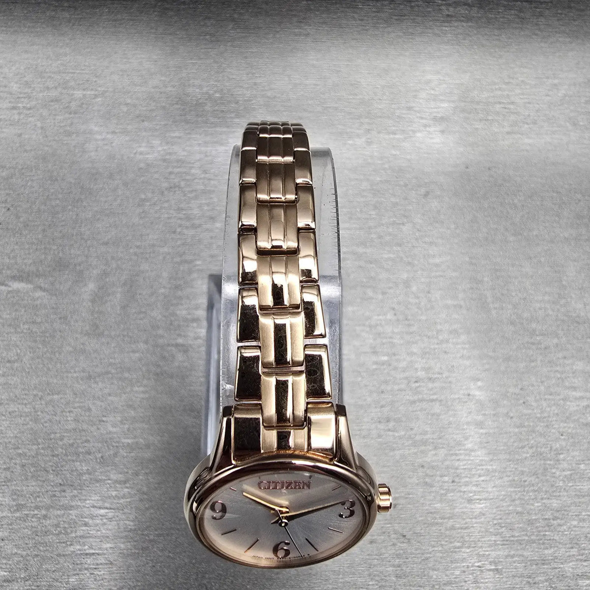 Citizen Watch Women 25mm Silver Dial Rose Gold Round EX0293-51A New Battery4