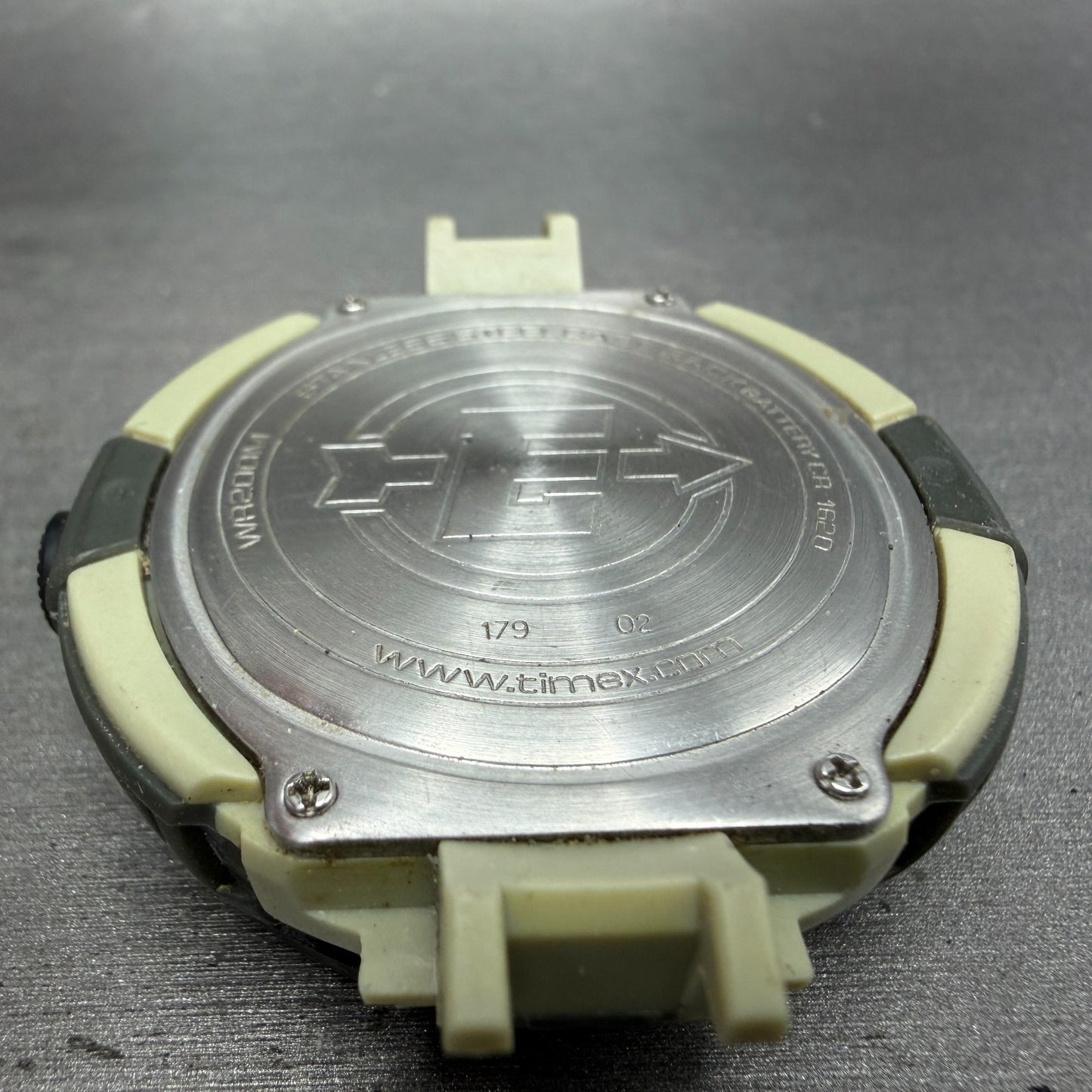 Timex Expedition Trail Watch Men 49mm Black Gray Digital Compass Alarm New Batt7