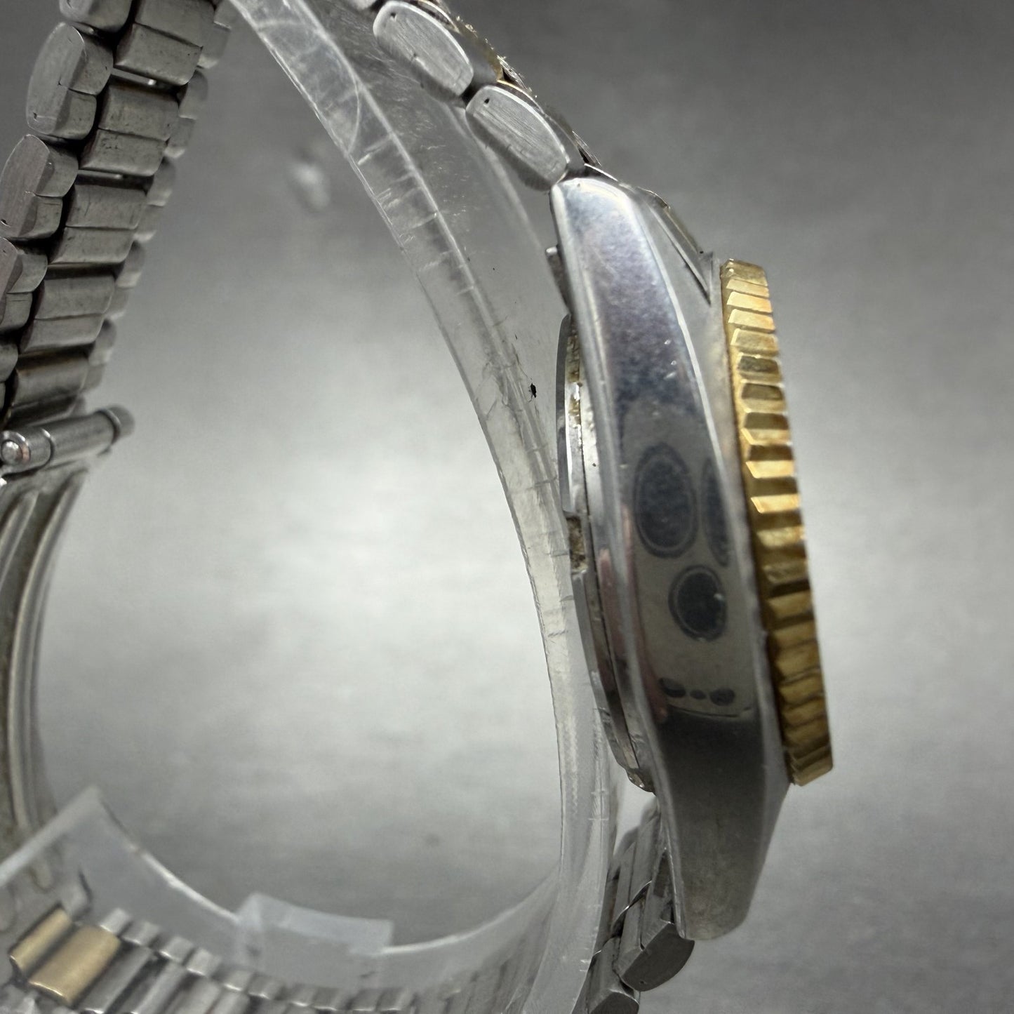 Seiko SQ Watch Women 25mm White Dial Two Tone Daydate 2626-0159 READ New Battery3