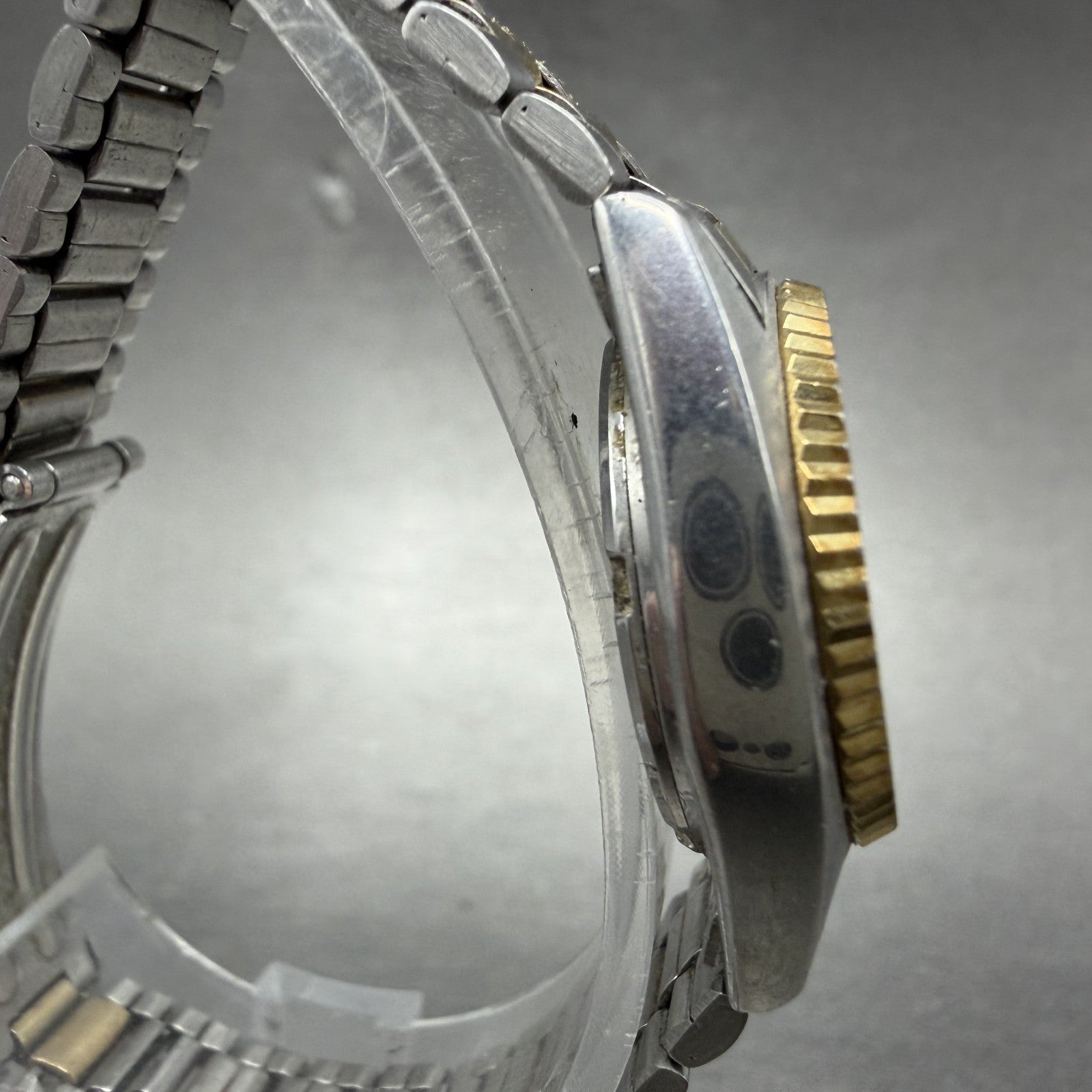 Seiko SQ Watch Women 25mm White Dial Two Tone Daydate 2626-0159 READ New Battery3