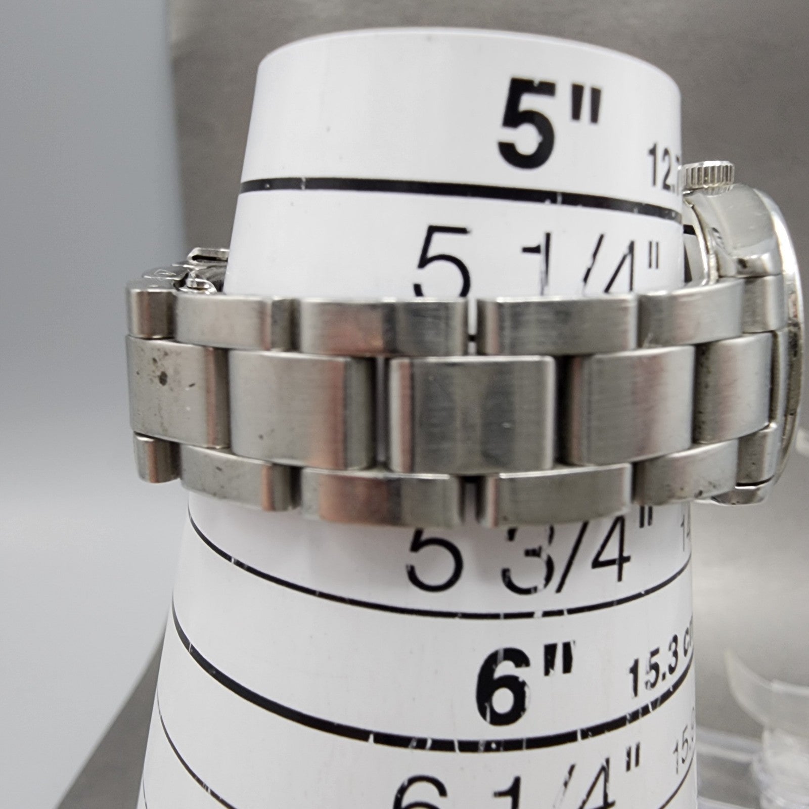 Citizen INED Watch Women 26mm Silver Dial Silver Tone Date Round New Battery10