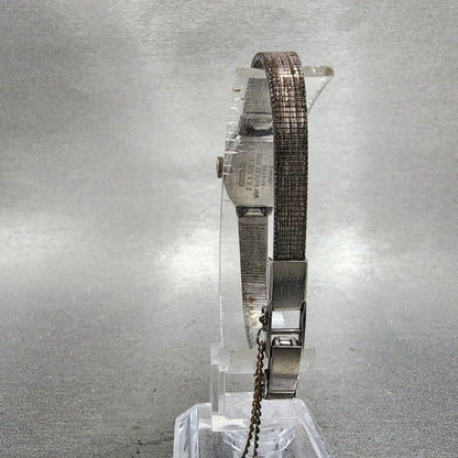 Seiko Watch Women 15mm Silver Dial Silver Tone Manual Round 113360 Runs7