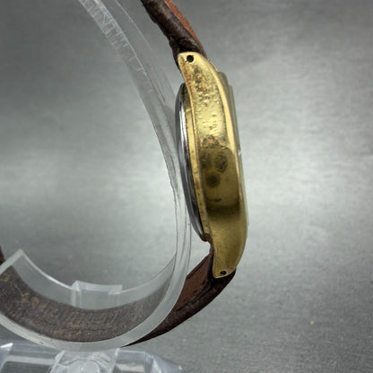 Seiko Alba Watch Women 25mm Cream Dail Gold Tone Round V306-6130 New Battery3